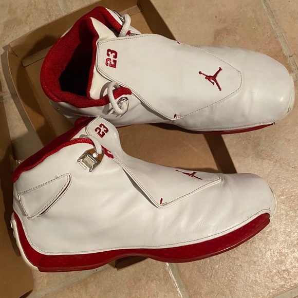 Jordan Other - Jordan 18 OG White Varsity Red 2003